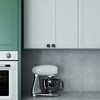 10 Tiradores Pomos P/ Mueble De Cocina Asidrama -negro Matte 4
