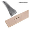 Faca Reta 10mm Para Couro - Bronc-steel 17680 1