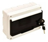 Caja Roker 9 Mod Din Pr 809 Con Llave 0
