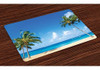 Hawaiano Manteles Individuales Juego De 4 Por Lunarable Con 3