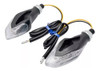 Kit Faros De Giro Universal Led Moto Cuatri Ambar Estrobo 0