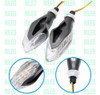 Kit Faros De Giro Universal Led Moto Cuatri Ambar Estrobo 1