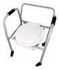 Silla Eleva Inodoro Portatil Asiento Ortopedico Ruedas Freno 2