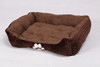 Cama Para Perros Con Cama Rectangular Rectangular Larga Y Ri 0