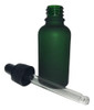 Frasco Vidrio Verde Esmerilado 30ml Con Cuenta Gota Packx30 0