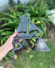 Campana Modelo Velero Fundición En Aluminio Alpha Deco 1