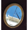 Espejo Oval Dorado. 1