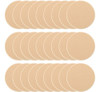 25 Piezas De Maquillaje Redondo Suave Para Mujer, 0