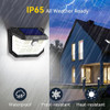 Tecknet 231 Led / 4 Pack Solar Motion Lights Luces De Pared 3