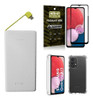 Kit Capa Samsung A13 4g + Carregador Portátil 10k + Película 0
