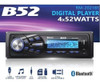 Combo Stereo B52 Usb Sd Aux Bluetooth + Adaptador Corsa 2 1