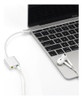 Auswaur Adaptador Audio A Usb Audio Virtual 7.1 Plateado 3