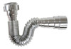 Sifón Cromado Universal Corrugado Hasta 72cm - Sas 0