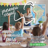 Mapa Mural Continente Americano Pizarra Negro Para Tiza 2