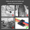 55pcs Clips De Cable Autoadhesivos, Organizador De Soporte D 2