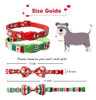 Collar De Navidad Para Perros Con Pajarita, Paquete De 2 Fie 2 Collar De Navidad Para Perros Con Pajarita, Paquete De 2 Fie 2