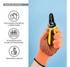 Pinza Pelacable Tijera Corta Cables 7 Pulgadas Ergonomico 1