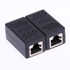 2pcs Nueva Rj45 Para Mujer Red Ethernet Lan Conector Adaptad 0