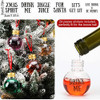 Adornos Navidad Colgante Calcomanías Rellenable Liquido 100u 2