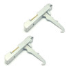 Kit 2 Dobradiça Do Forno Fogão Electrolux 76se 0