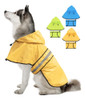 Capa De Chuva Impermeável Weesiber Para Cães - Jaqueta De Ch 0 Capa De Chuva Impermeável Weesiber Para Cães - Jaqueta De Ch 0