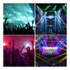 Cabeça Móvel Led 8x10w Rgbw Feixe De Luz De Palco Dj Lights 3