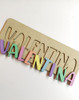 Juego Encastre Nombre Fibrofacil Mdf Personalizado 2