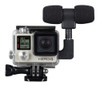 Lado Caja Esqueleto Abierto + Micrófono + Adaptador Gopro He 0