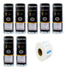 35 Rollos Papel Protector Cuello Peluqueria Tintura Barberia 0