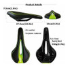 Asiento Bicicleta Gorix Confortable Cushion Con Rail M -8g8h 2 Asiento Bicicleta Gorix Confortable Cushion Con Rail M -8g8h 2