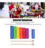 Instrumento Educacional Colorido De Xilofone De Percussão De 3