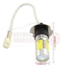 2 X Blanco 6000k Alta Potencia H3 7.5w Carro Cob Led Bombill 4