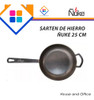 Sarten De Hierro Ñuke De 25 Cm Con Mango 1