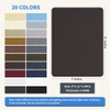 Parches De Tela Autoadhesiv 23x28cm Lona Waterproof 2u Cofee 1