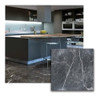 Ceramica Cañuelas 61x61 Rect. Nero Marquina Brillante 2