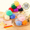 Kit De Crochet Para Principiantes Con 12 Ovillos De 137m 3