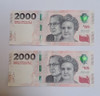 Billetes De Colección Con Numeración Correlativa 0