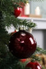 Bolas De Navidad Cristal Dn Deconation Rojas 3 Diseños X9 4
