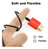 Cable Hdmi Ultra Delgado De Alta Velocidad Para Cámaras, 30c 1