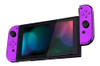 Carcasa Del Controlador De Mano Joycon De Cromo Violeta Extr 3