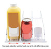 Organizador De Bebidas Para Geladeira-branco Empurrador Auto 3