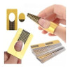 Rollo De 500 Moldes Autoadhesivos Uñas Esculpidas Gelificada 2