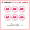 Kit Imprimible Etiquetas San Valentin Dia De Los Enamorados 5