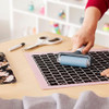 Tela Adhesiva Cricut Fabricgrip Alta Densidad, 30cm X 30cm 1