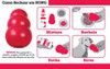 Brinquedo Kong Puppy Rosa G 6