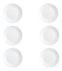 Plato Llano 25cm Vidrio Templado X 6 2