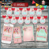Kit Imprimible Candy Bar Carpa India Teepee El Mas Completo 1