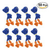 50pcs Tapones Para Los Oídos Auditivos Reutilizables De La P 2