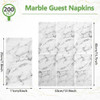 200 Piezas Servilletas De Invitados De Mármol Toallas De Man 1 200 Piezas Servilletas De Invitados De Mármol Toallas De Man 1