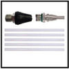 Pistola Silicona Pegamento Inalambrica Einhell Te-cg 18 Kit 4